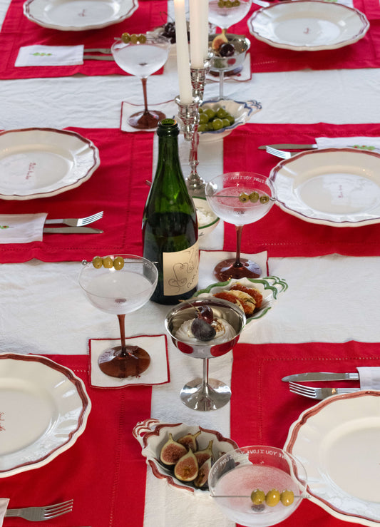L'Amore Cocktail Napkins Set of 2