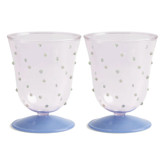 Dot Water Glass Set of 2