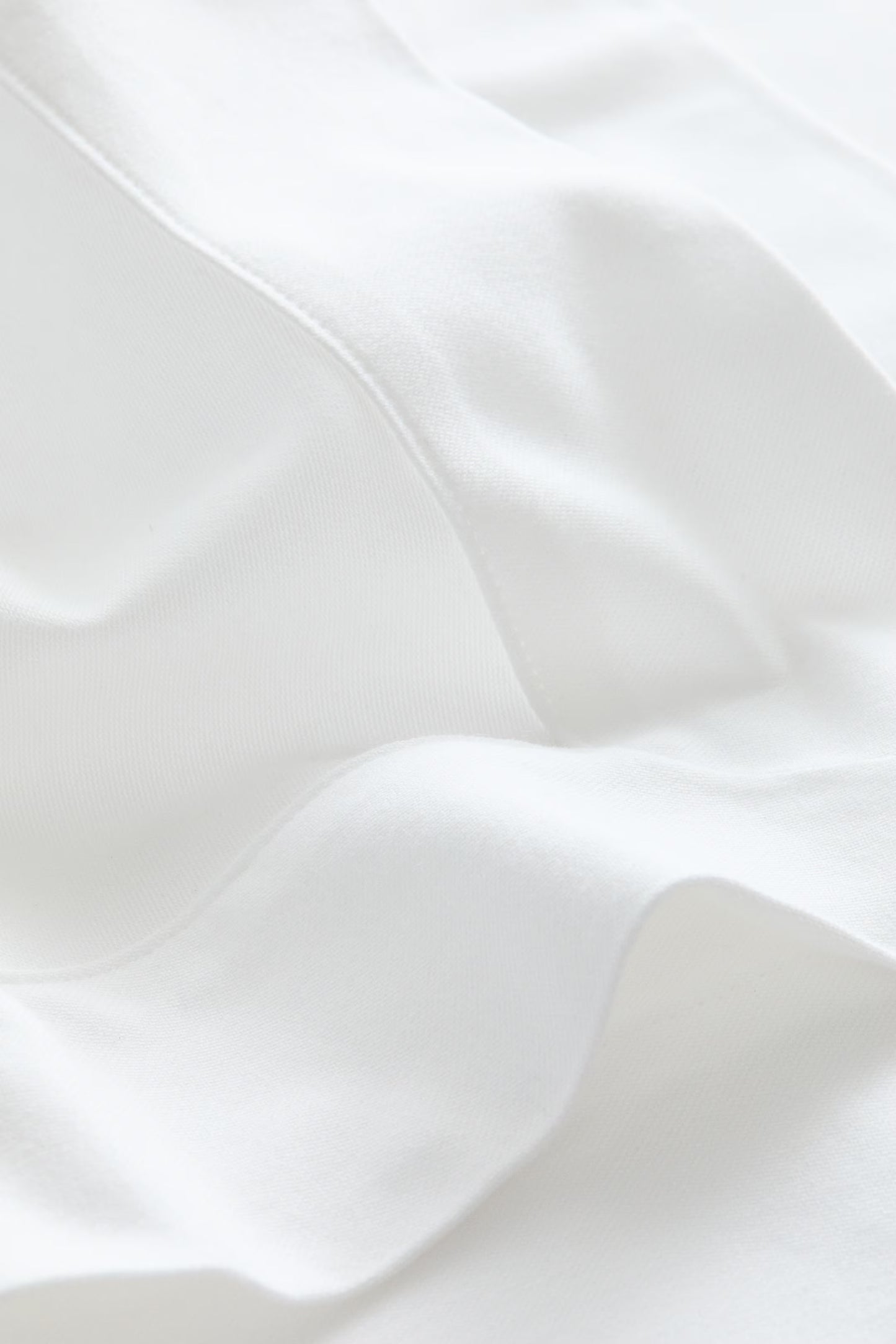 White Cotton Tablecloth