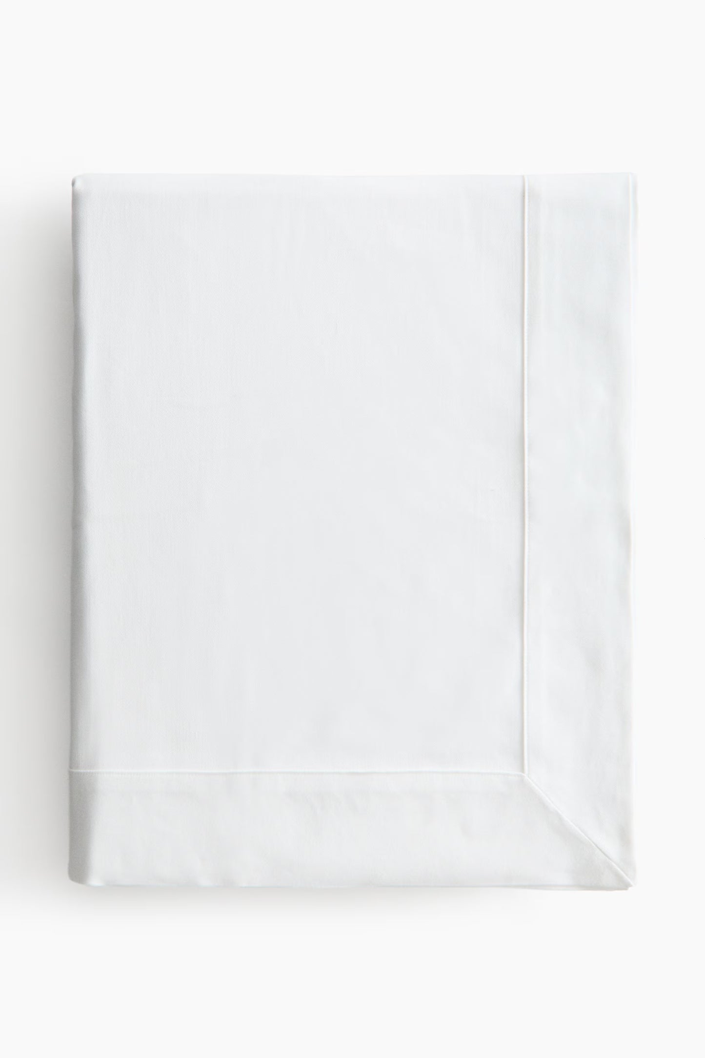 White Cotton Tablecloth