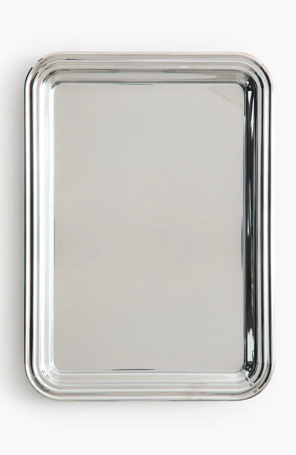 Rectangular Stainless Steel Tray