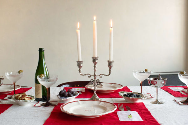 Argent Swan Candle Holder